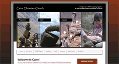 Desktop Screenshot of cairnchristianchurch.com